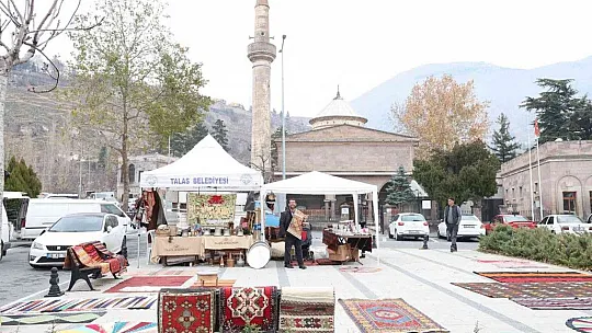Talas Antika Pazarı yine farklı yine canlı