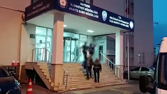 Kayseri'de operasyon: 18 gözaltı