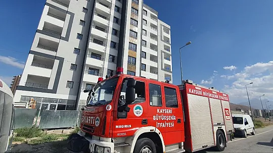 Melikgazi'de korkunç kaza: İnşaat işçisi öldü!