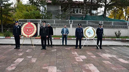 Tomarza'da Atatürk saygıyla anıldı...