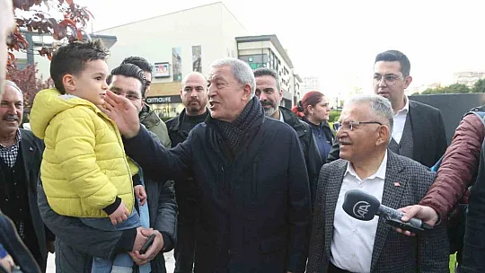 Bakan Nebati Kayseri'de AVM ziyaret etti...