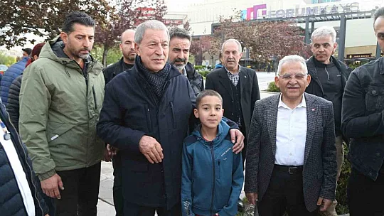 Bakan Nebati Kayseri'de AVM ziyaret etti...