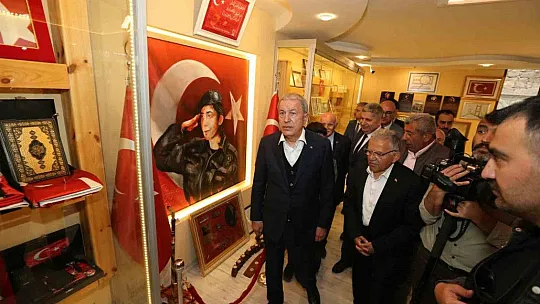 Akar ve Büyükkılıç'tan şehit ailesine ziyaret...
