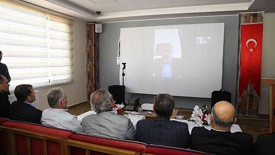 Bakan Kasapoğlu'dan telekonferanslı teşekkür!