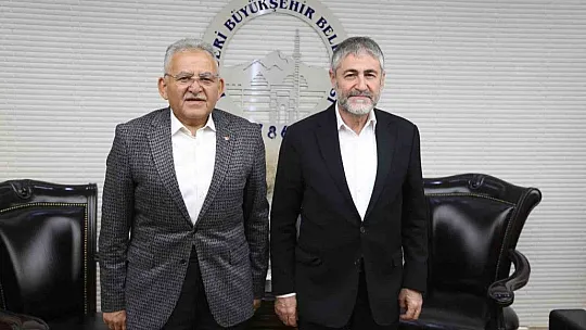Bakan Nebati'den Kayseri ziyaretleri...