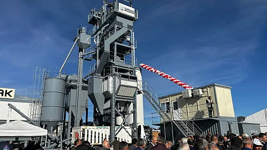 Bakan Özhaseki Yahyalı'da Asfalt Üretim Tesisleri'nin açılışına katıldı...