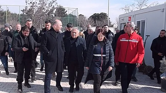 Bakan Soylu'dan Başkan Büyükkılıç'a 'çarşı' teşekkürü