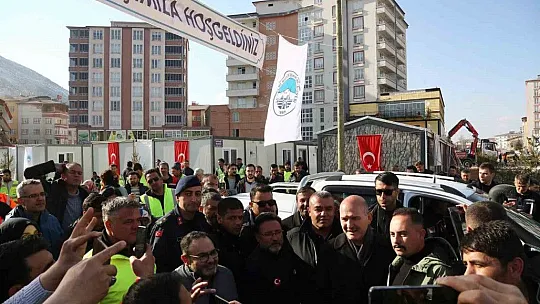 Bakan Soylu'dan Başkan Büyükkılıç'a 'çarşı' teşekkürü