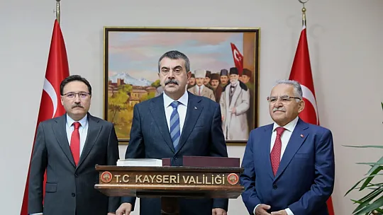 Kayseri eğitimini Bakana anlattılar...