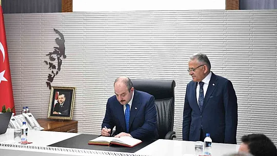 Bakan Varank: Bizi çok güzel bir şekilde ağırladınız!