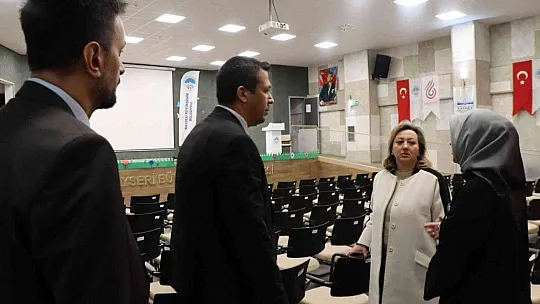 Bakan Yardımcısından tesis ziyareti...