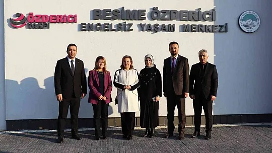 Bakan Yardımcısından tesis ziyareti...