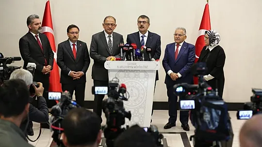 Bakanlar Özhaseki ve Tekin'in katılımı ile İl Değerlendirme Toplantısı yapıldı