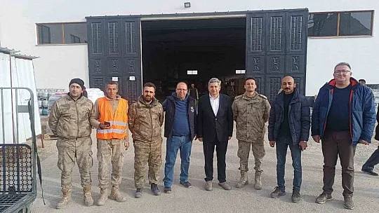 Altun, Elbistan'da incelemelerde bulundu