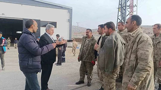 Altun, Elbistan'da incelemelerde bulundu