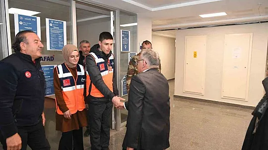 Büyükılıç'tan AFAD gönüllülerine teşekkür