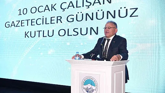 Büyükkılıç: Özhaseki bakanımızın kulaklarını çınlatmadan geçemeyiz!
