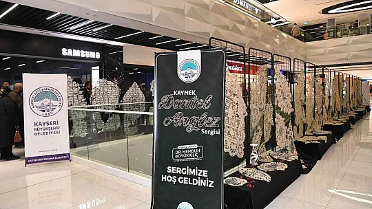'Dantel Anglez El Sanatları Sergisi açıldı...