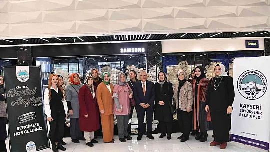 'Dantel Anglez El Sanatları Sergisi açıldı...