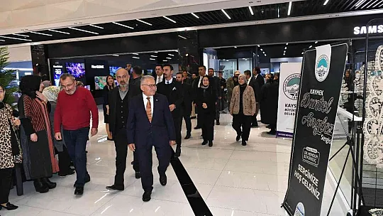 'Dantel Anglez El Sanatları Sergisi açıldı...