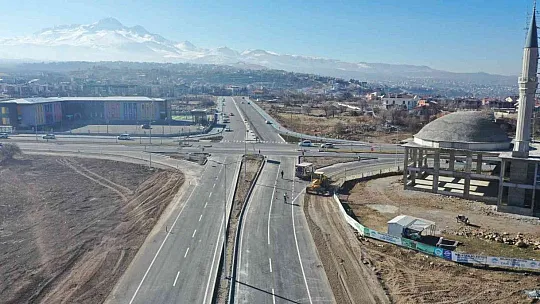 Erciyes Bulvarı Talas Bulvarına bağlandı