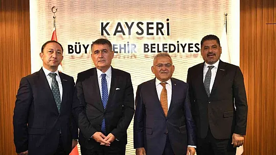 Büyükkılıç, TÜSİAD yönetimini ağırladı: Kayseri kendi kendine yetme gayreti gösteren bir şehir