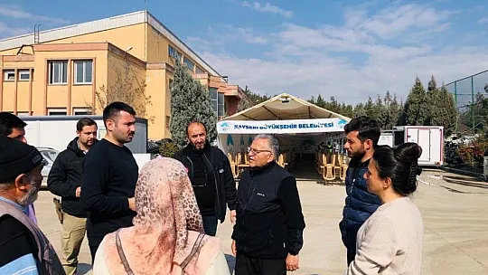 Büyükkılıç: Kayseri olarak her yerde varız