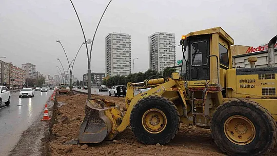 MKP Bulvarı'nda çalışma sürüyor!