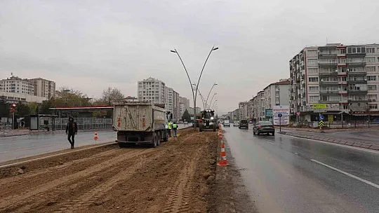 MKP Bulvarı'nda çalışma sürüyor!
