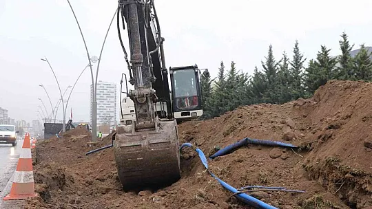 MKP Bulvarı'nda çalışma sürüyor!