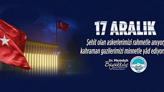 Başkan Büyükkılıç: 'O kara günü unutmadık, unutmayacağız'