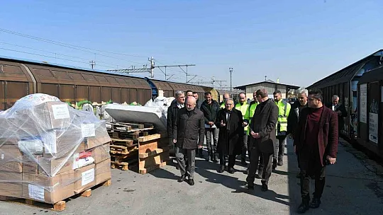 Tren Garı'ndaki yardım çalışmaları sürüyor