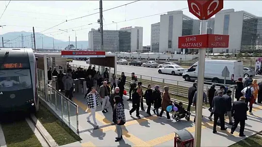 'Yeni tramvay hattı ile yolcu kapasitesi 259 bin 600'e çıktı