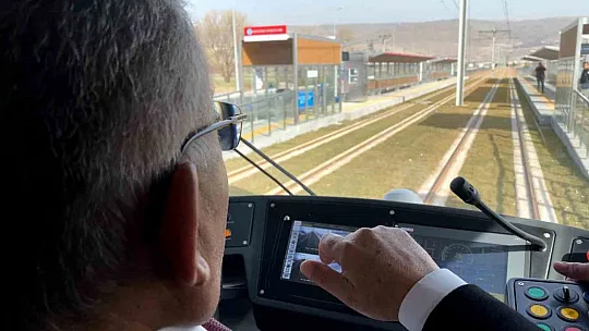 'Yeni tramvay hattı ile yolcu kapasitesi 259 bin 600'e çıktı
