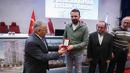 Kentsel dönüşümde anahtar sevinci