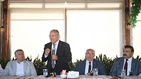 Büyükkılıç, 'Ahi ahlakı ile ahlaklanmış canlarımızsınız'