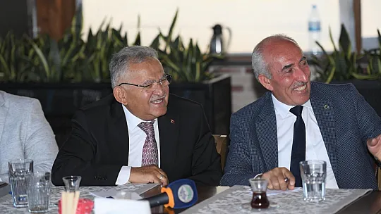 Büyükkılıç, 'Ahi ahlakı ile ahlaklanmış canlarımızsınız'