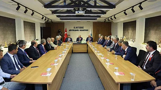 Büyükkılıç'a Ahilik kutlama heyeti ziyareti