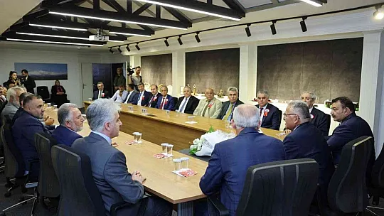 Büyükkılıç'a Ahilik kutlama heyeti ziyareti