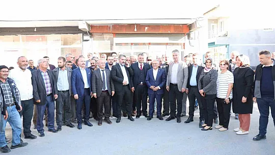 Başkan Büyükkılıç, Akkışla Ve Sarıoğlan'ı ziyaret etti