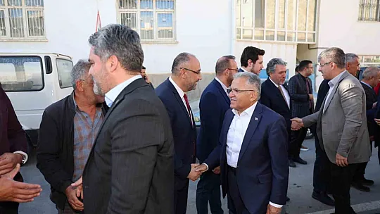 Başkan Büyükkılıç, Akkışla Ve Sarıoğlan'ı ziyaret etti