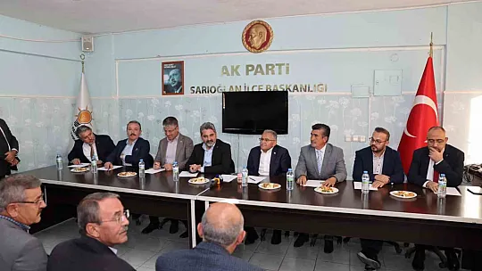 Başkan Büyükkılıç, Akkışla Ve Sarıoğlan'ı ziyaret etti