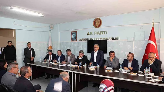 Başkan Büyükkılıç, Akkışla Ve Sarıoğlan'ı ziyaret etti