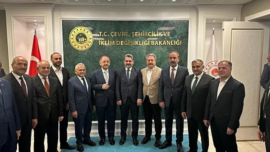 Büyükkılıç, Özhaseki için Ankara'ya gitti!