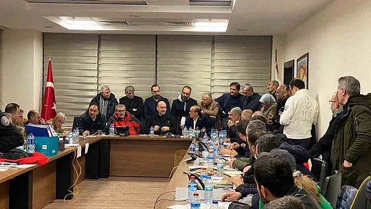 Başkan Büyükkılıç, Bakan Soylu Başkanlığı'nda Deprem Koordinasyon Toplantısı'na katıldı