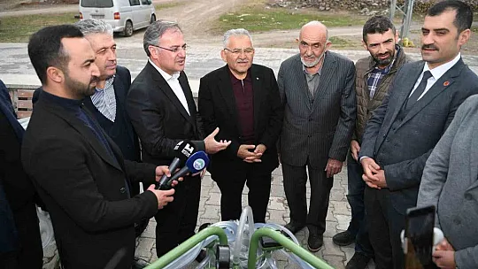 Süt Sağma Makinesi Dağıtım Töreni düzenlendi