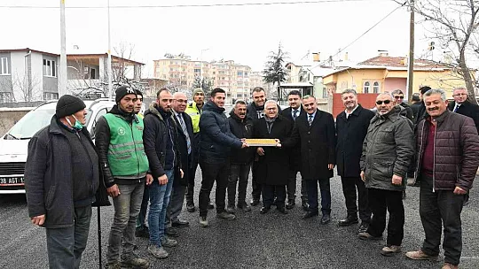 30 yıllık altyapı sorunu çözüldü