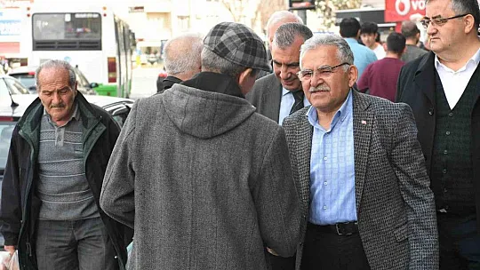 Büyükkılıç'tan, Düvenönü ziyareti...