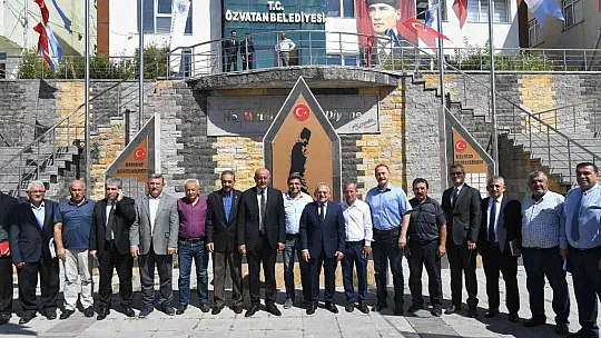 Büyükkılıç, Felahiye ve Özvatan muhtarlarıyla buluştu