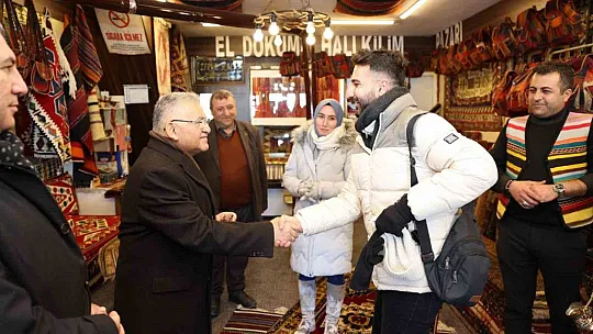 Büyükkılıç, Hisarcık ve Erciyes Esnafı ile Buluştu